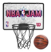 Mini basket för basketball - Wilson - JAM - NBA JAM-design - Lätt att montera - För vuxna och barn