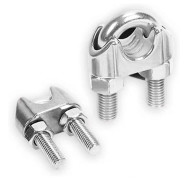 10-pack 2 mm galvaniserade stålvajerkablar Yoke-form för stålvajer, kabel, ledningar, kablar