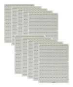 10 st Bambu CMYK LED Bakgrundsbelysningskort CMYK Litofan LED Bakgrundsbelysningskort 5V1A USB-C Strömförsörjning 10x11 110bit