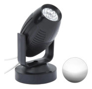 AC85-265V LED-scenbelysning Mini-spotlight 7 färger att välja mellan