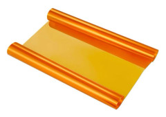Transparent självhäftande film för bil- och motorcykelstrålkastare, dekoration och skydd, 30 x 120 cm (orange)
