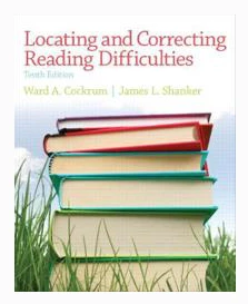 Locating and Correcting Reading Difficulties (2-downloads)