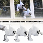 Halloween Ghost Wall Broken Window Decoration A A