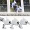 Halloween Ghost Wall Broken Window Decoration A A
