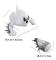 Halloween Ghost Wall Broken Window Decoration A A