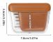 10 st Rostfria Symaskinsnålar med Magnetisk Nålhållare Organizer Fodral Bärbara Handsömnadstillbehör För Resor Beige