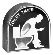 5 Minuters Timglas Toalett Timglas Timer, Kreativ Toalettpall Timglas, Barns Borstar Timing Verktyg