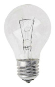Klar glas E27 glödlampa 60W för Bel-Lighting, mjukt sken
