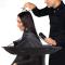 Barber Cape for Kids, Hair Cutting Cape with Transparent Window, Kids Hairdressing Cape Up to 12 Years Old