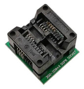 1 st SOP8 till DIP8 SOP8 Vrid DIP8 SOIC8 till DIP8 IC-sockel Programmeringsadapter för bred 200Mil