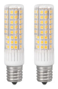 E17 100LED Mikrovågsugnslampa - Varmvitt ljus