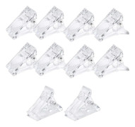 TG Nagelklämmor Set, 10 ST Gel Nagelklämma Polygel Nagelklämma, Polygel N