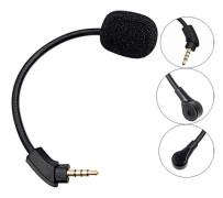 Mikrofon 3,5 mm för Kingston HyperX Cloud Revolver Hörlurar Gaming Mikrofon Headse -Sy