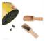 Mini Wooden Spoons, Mini Wooden Scoop for Salt, Small Bath Salt Spoons, Teaspoon, Salt Sugar Coffee Spoon Kitchen Utensil