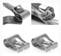 Set med 2 Vindrutetorkarlänkage Clip Torkararmar Reparationssats 33x22mm Motorlänkage Torkarreparationsclip