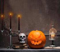 Something Different Vampyrtårar Svarta Ljus - Set med 4 Blödande Ljus - Gotiska Ritualer Halloween