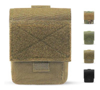 Midjeväska, Nylon EDC-ficka, Liten Universal Utomhus Bältesväska för Små Verktyg, Khaki