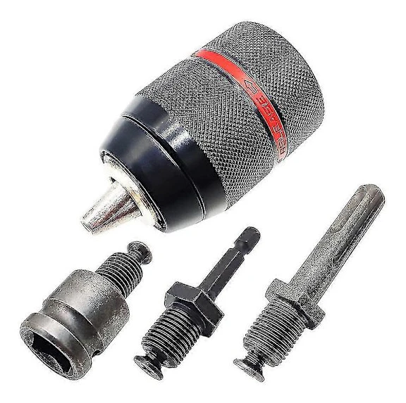 1,5-13 mm nyckellös borrchuck 1/2 tum-20unf med Sds-plus 1/4 tum sexkant 1/2 tum hylsnyckel fyrkant A
