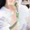 Mobiltelefon Anti-förlorad Rem Polyester Armband med Metallspänne och PC Fäste (Grön, Matcha Grön)