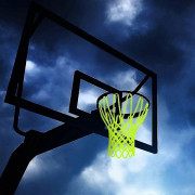 Självlysande basketnät i standardstorlek