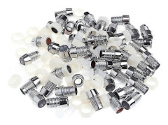50 Set 5mm LED Sockel Blandat Kit Infästning Panel LED Diodhållare Packning