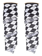 paket Imitation Hampa Halloween Band Spökfestival Plus Järnspindel Spindel Pumpa Dekorativt Bälte 5 Yards (gitter)