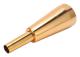 Trumpet Munstycke 3C Metallmaterial Långvarig Glans Tjockare Tyngre Utbytbart Munstycke Instrumentdel Guld