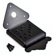 Stränginstrumentdel Mandolintillbehör Hållbara Mandolindelar Svart 8,4*4,75*0,7cm Förbättrar Ton 1-pack