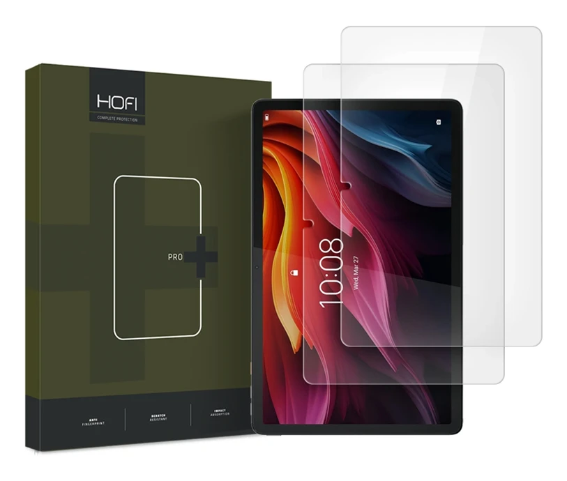 Hofi [2-Pack] Lenovo Tab K11 Plus Härdat Glas Skärmskydd Pro Plus