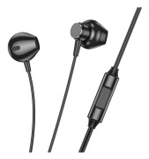 Hoco In-Ear Trådbundna Hörlurar Jack 3.5 mm M125 - Svart (Svart)