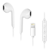 ForCell hörlurar för Apple iPhone Lightning 8-pin vit HR-ME25