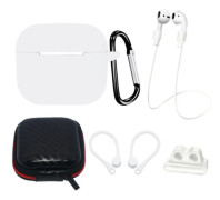 [5-Pack] Airpods 3 Tillbehör Set - Vit