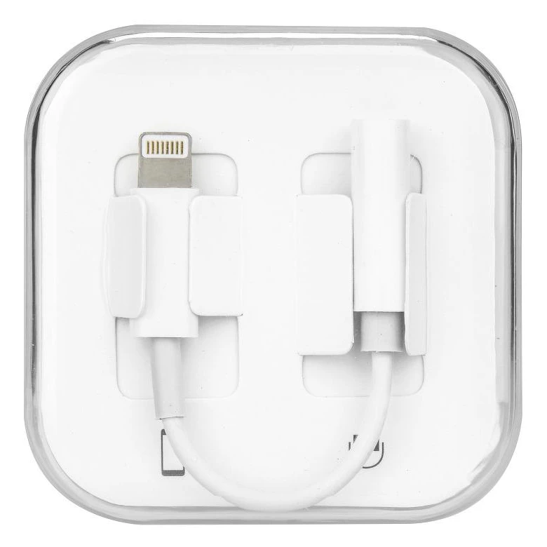 Adapter HF/audio till Lightning Jack 3.5mm in BOX (female)