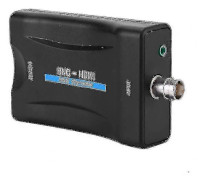 BNC till HDMI-omvandlare 1080P Video Display Adapter Övervakningsmonitor + USB-kabelkit