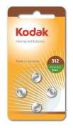 KODAK hörapparatsbatterier P312-batteri - säljs i set om 4