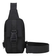 Slant Bag Bröstväska Herr Enkel Axelväska Herr Midjeväska Casual Väska Herrväska Student Bröstväska Dam Mode