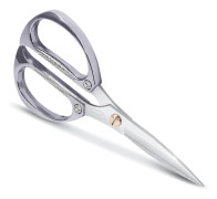 Newness Kitchen Shears, Heavy Duty Stainless Steel Kitchen Scissors for Chicken, Beef, Poultry, Fish, Meat, Vegetables, Stainless