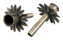 Flaskljusstake 4-pack Antik mässing