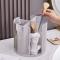 Roterande pappersmuggsdispenser Papperskaffemuggsorganisatör Dispenser Engångsmuggsförvaringsställ för kafé Restaurang Bar Hotell