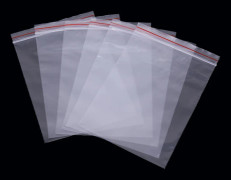 300-pack 4x6cm Ziplock Påsar med Dragkedja Transparenta