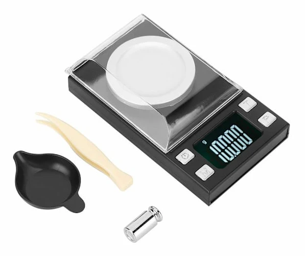Digital Elektronisk Våg 0.001G Hög Precision Bärbar Mini LCD
