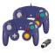 Gamecube-handkontroll, 2-pack Klassiska spelkontroller med vibrationsjoystick