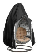 Barsinfi Oxford Hanging Chair Cover with Zipper 190 X 115 Cm Waterproof Cover for Garden and Outdoor Furniture 190 X 115 Cm