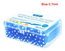 30/40/50/60 st/förpackning Tandpetare Dental Interdental Borste 0,6-1,5 mm Rengöring Mellan Tänderna Munvård Ortodontisk I Form Tandtråd