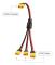 Xt60 Splitter Förlängningskabel 1 Hona till 3 Hane Kontaktadapter [xc]_MGF