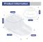 Baseball Cap Washer, Foldable Cap Support, Cap Cleaning Cage for Washing Machine or Dishwasher