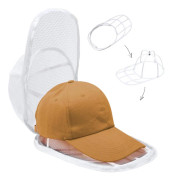 Baseball Cap Washer, Foldable Cap Support, Cap Cleaning Cage for Washing Machine or Dishwasher
