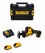 Sladdlös, borstlös sabelsåg, 18V Li-lon 2x5.0Ah DeWalt [DCS369P2-QW]