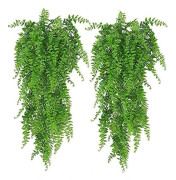 2 st konstgjorda växter Boston Fern, konstgjorda växter