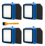 Filter för AEG QX6, QX7, QX8-2, ASKW1, WQ61/WQ71/WQ81, 4 set dammsugare reservdelar, filterset tillbehör för AEG